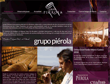 Tablet Screenshot of grupopierola.com